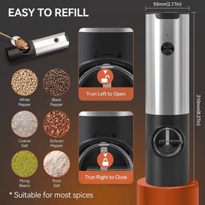 CoFlavet Electric Pepper Mill