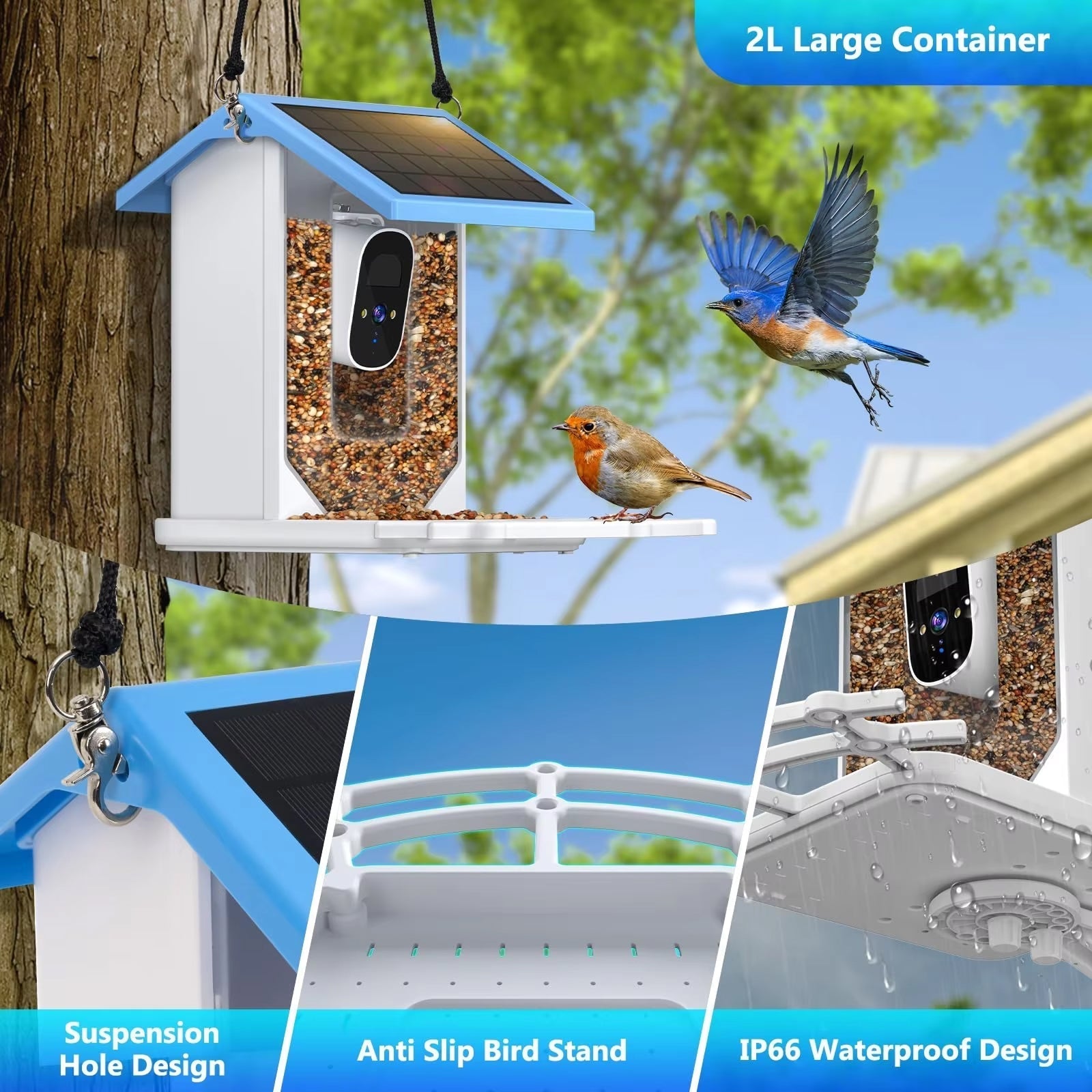 Chirpyq Smart Fuglemater