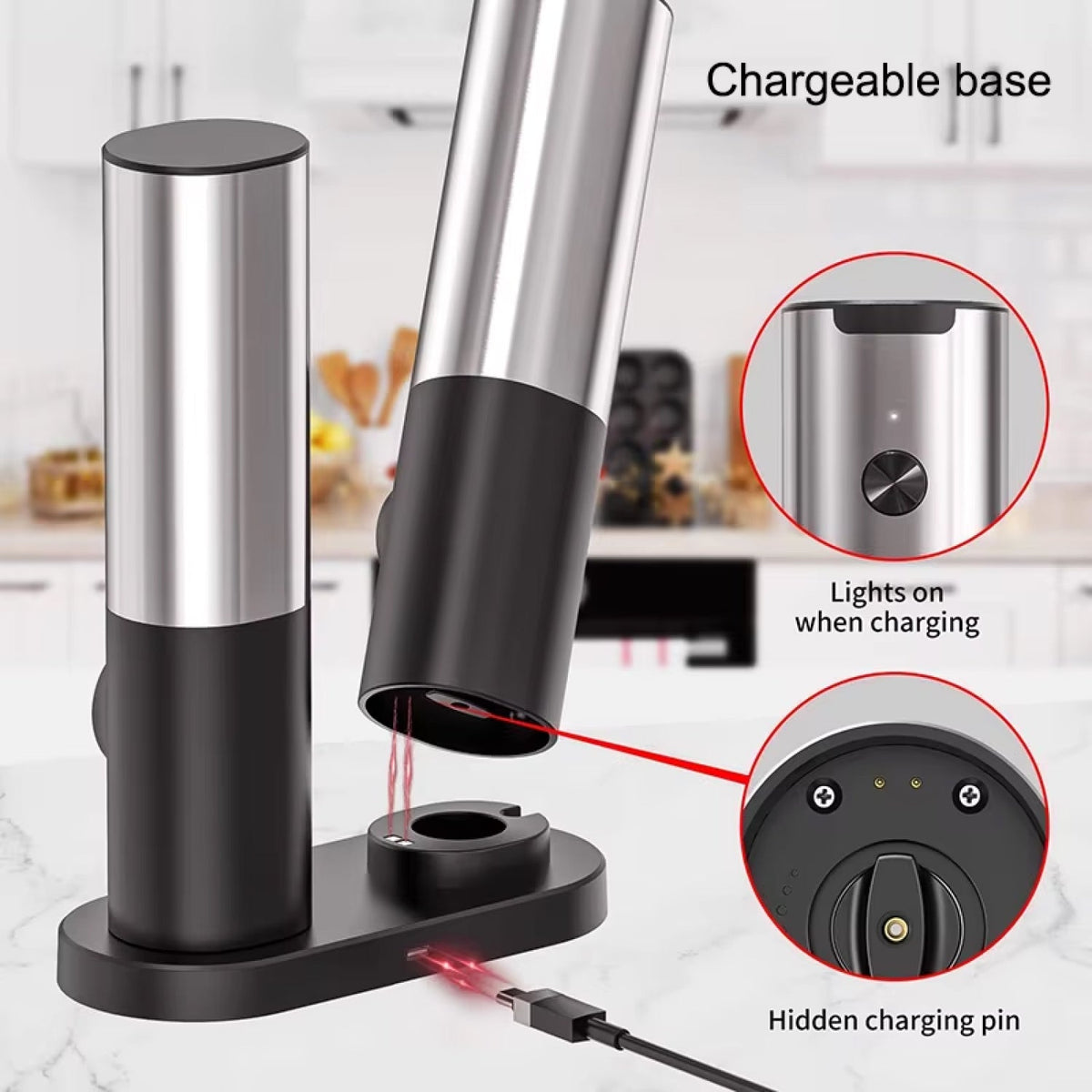 CoFlavet Electric Pepper Mill