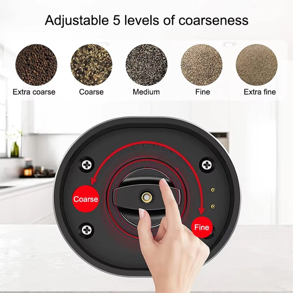 CoFlavet Electric Pepper Mill