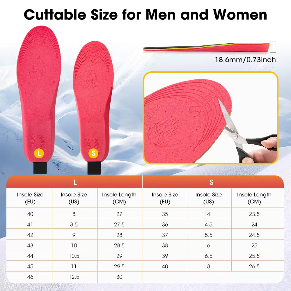 FireFootie Heated Insoles