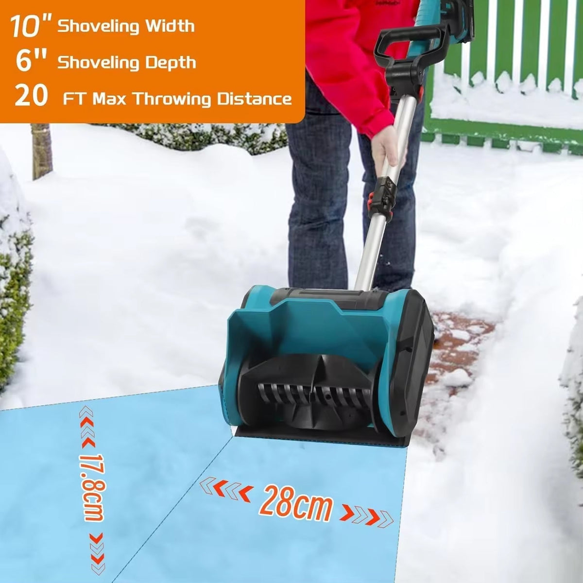 FrostiJet Electric Snow Blower